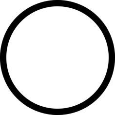 Circle Outline Line Art Svg Vector, Free Vectors File